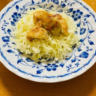 鶏胸肉の柚子胡椒ポン酢炒め